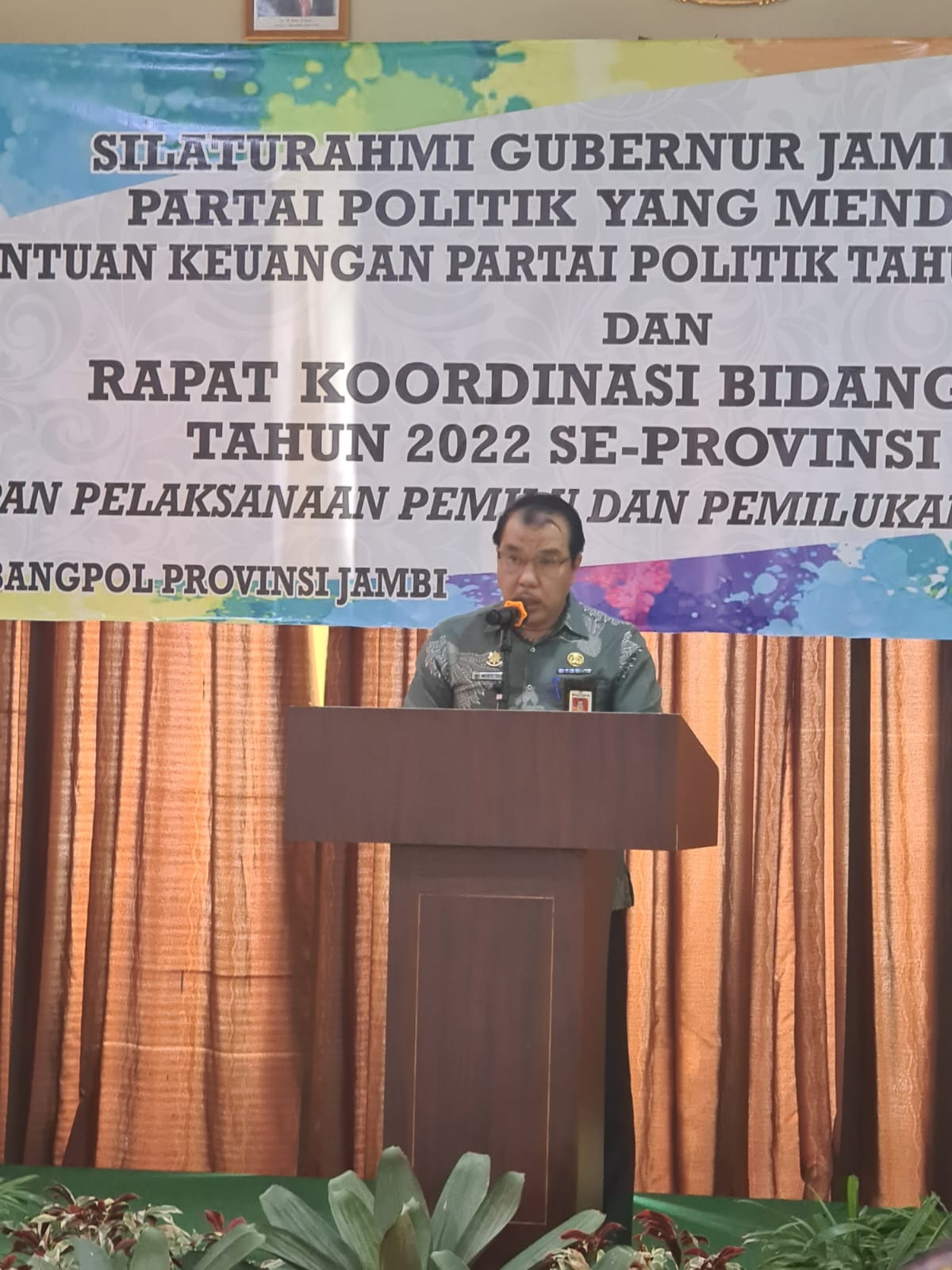 Mantapkan Persiapan Pemilu Tahun 2024, Bankesbangpol Gelar Rakor Bidang Politik se-Provinsi Jambi