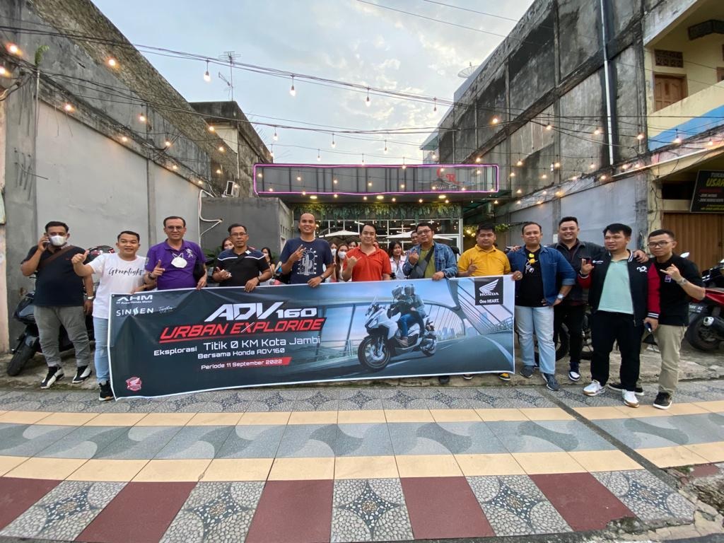 Gandeng Konsumen Setia, Sinsen Gelar Honda ADV Urban Exploride 