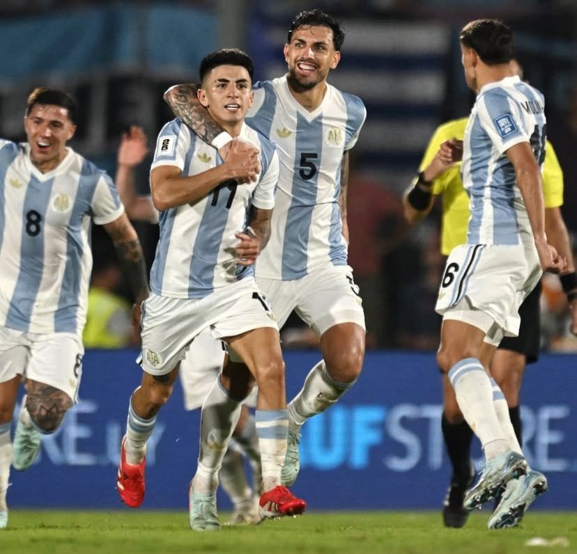 Thiago Almada Cetak Gol, Argentina Menang 1-0 Lawan Uruguay