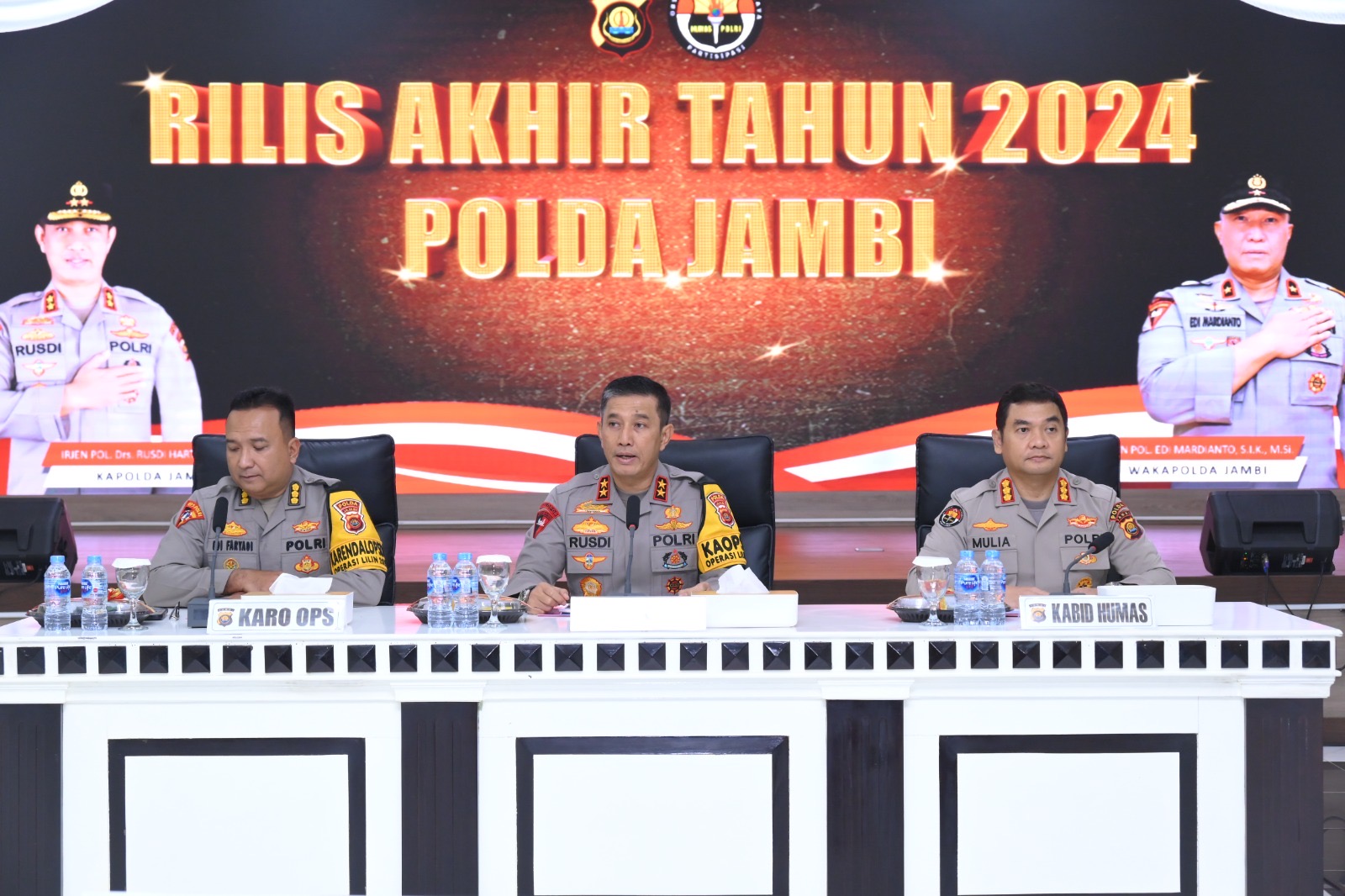 Selama Tahun 2024, Polda Jambi telah Menangani 5.369 Kasus