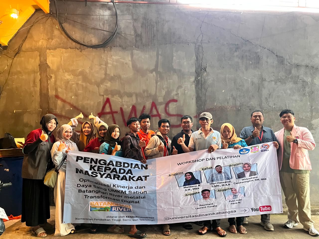 Kolaborasi UNAMA dan Kemendikti Saintek: Transformasi Digital Bawa Produk Sabun UMKM Batanghari River