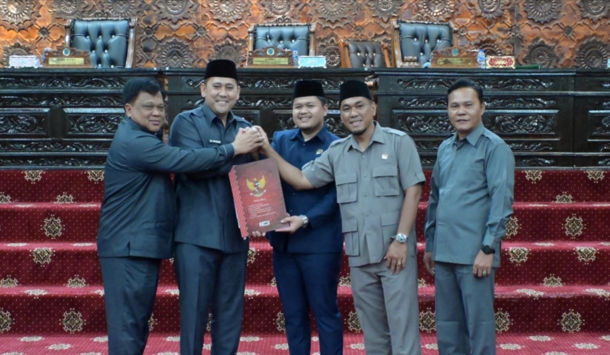 Bupati dan Dewan Tandatangani Kesepakatan KUA dan PPAS Merangin 2026