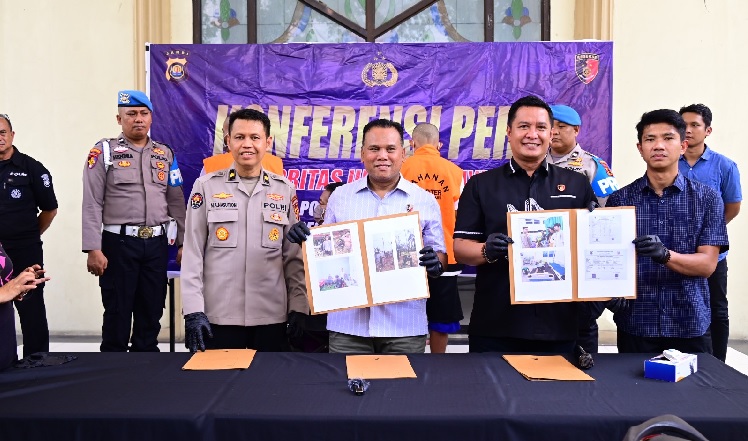 Ditreskrimsus Polda Jambi Tangkap Pemodal dan Pelaku Illegal Drilling