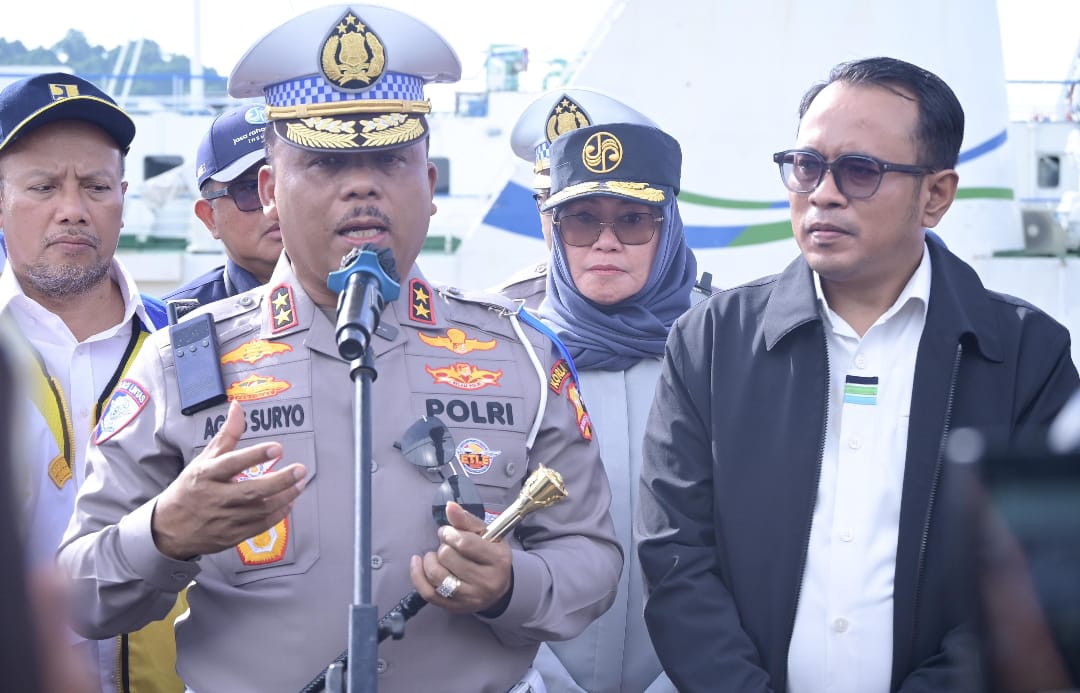 PT Jasa Raharja Bersama Korlantas POLRI dan Stakeholder Tinjau Kesiapan Pelabuhan Bakauheni-Merak