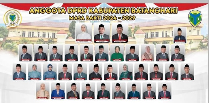 Lengkap, Berikut 7 Fraksi di DPRD Kabupaten Batanghari Masa Jabatan 2024-2029