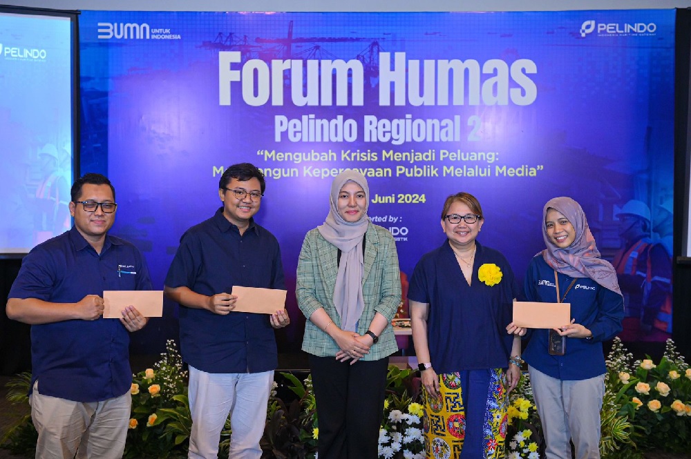 Pelindo Jambi Raih Penghargaan di Forum Humas Pelindo Regional 2
