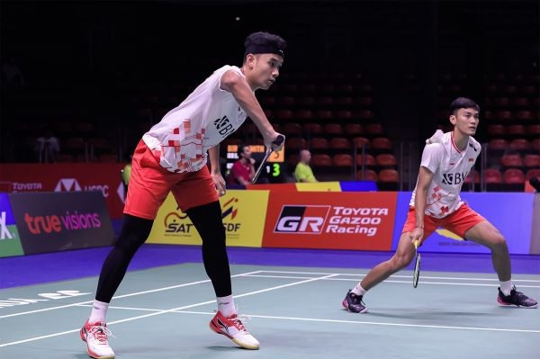 Final Thailand Open 2023 Fikri/Bagas Usaha Jaga Asa Indonesia