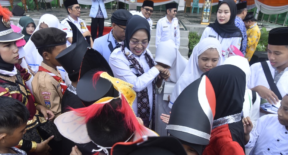 Anak Sholeh Ramaikan Balaikota, Sri Apresiasi FASI XXII Tingkat Kota Jambi