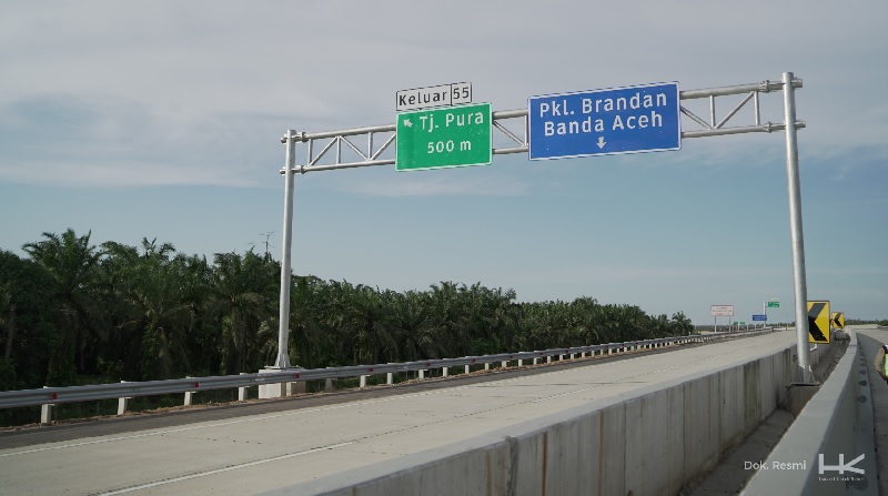  Jarak Medan-Brandan Makin Dekat, HK Optimis Jalan Tol Tanjung Pura-Rangkalan Brandan Kelar Akhir Tahun