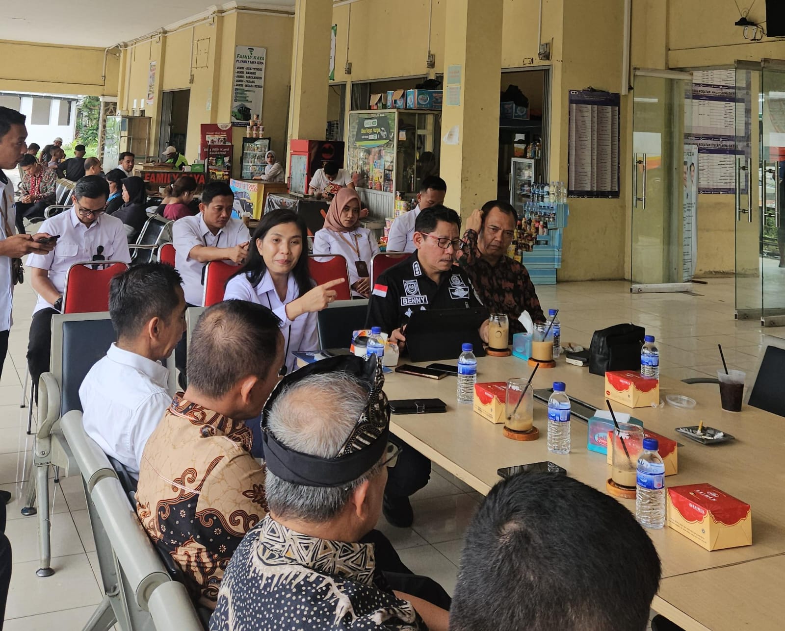 Jasa Raharja Jambi Giatkan Forum Komunikasi Lalu Lintas di Terminal Alam Barajo