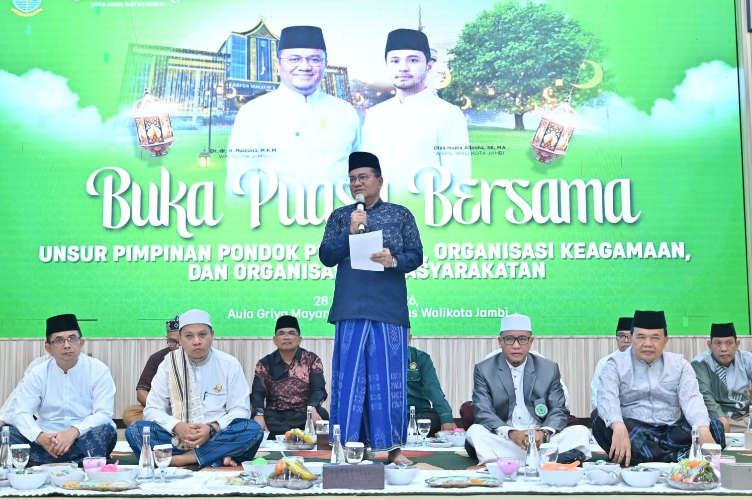 Ramadan Jadi Momentum Konsolidasi, Wali Kota Jambi Rangkul Ulama dan Ormas