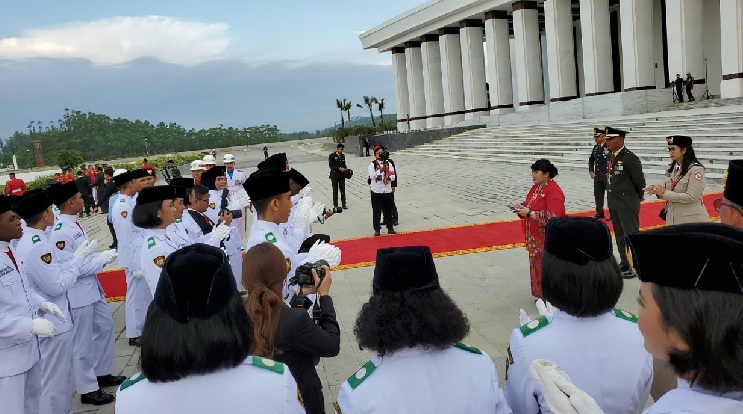 Paskibraka Tingkat Pusat Terbagi Ke Dalam Tim Nusantara Baru Dan Tim Indonesia Maju