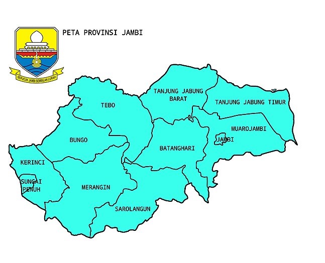  Provinsi Jambi Barat Hasil Pemekaran Jambi Terus Bergulir, Berikut Wilayah dan Calon Ibukotanya