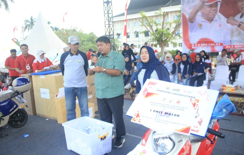 SKK Migas PetroChina Kembali Meriahkan Acara Jalan Santai Pemprov Jambi dan Siapkan Hadiah Doorprize