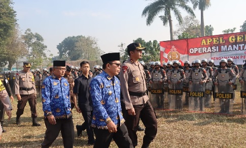 350 Personil Polisi Siap Amankan Pemilu di Kerinci dan Sungai Penuh