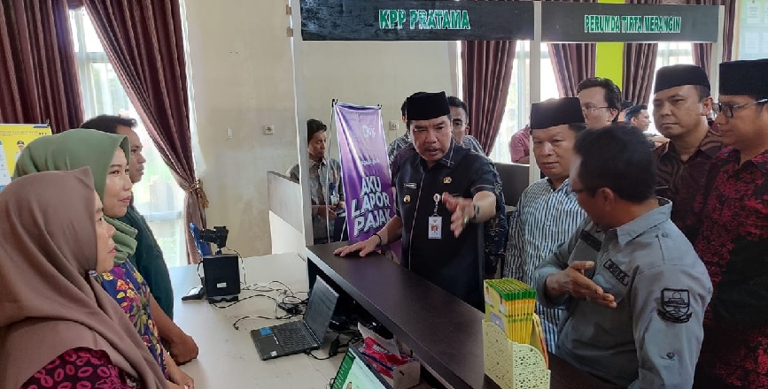 Pj Bupati Launching MPP Kabupaten Merangin, Hadirkan 15 Unit Pelayanan Public, dengan 65 Jenis Pelayanan