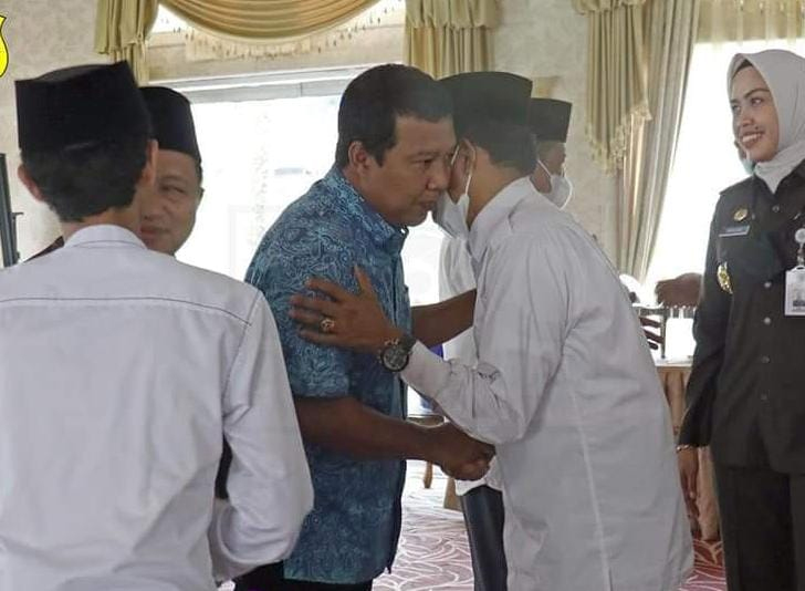 Halal Bihalal, Bupati Romi Sambut Kedatangan Wakil Gubernur Jambi