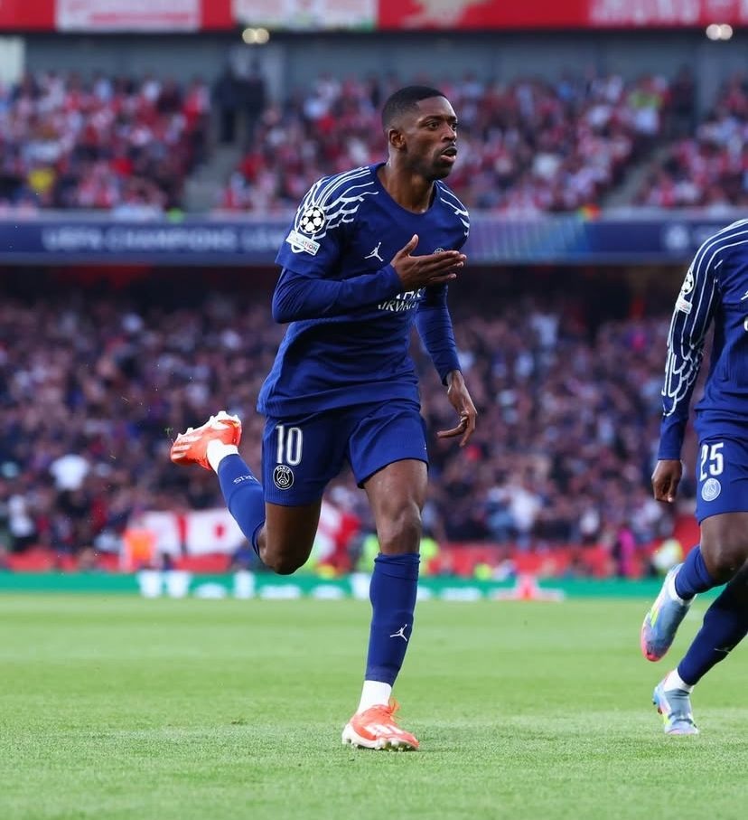 PSG Raih Juara, Ousmane Dembele Terpilih Pemain Terbaik Liga Prancis