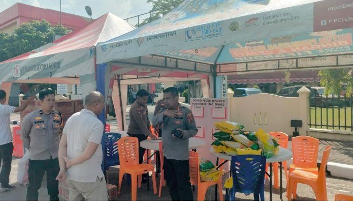 Polres Bungo Buka Posko Bantuan Bencana Alam Sumatera Barat