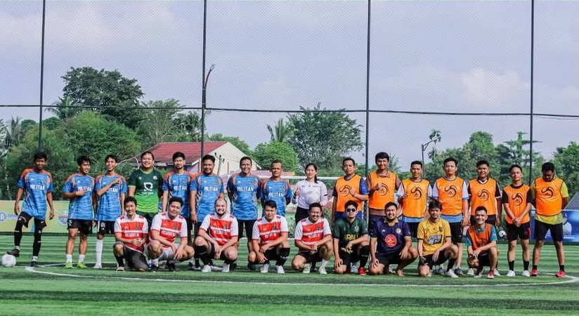 PTPN IV Regional 4 Jambi-Sumbar Laksanakan Kegiatan Friendly Match Bersama PT Wirakarya Sakti (WKS)