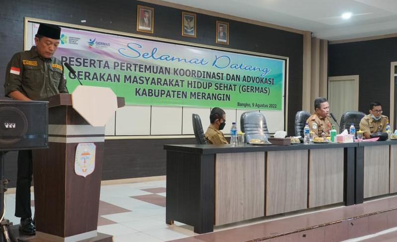 Bupati Buka Pertemuan Koordinasi Germas 2022