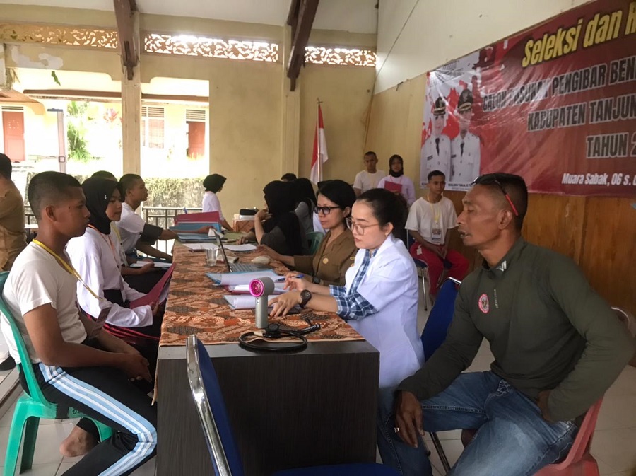 208 Pelajar di Tanjabtim Ikuti Seleksi Paskibraka