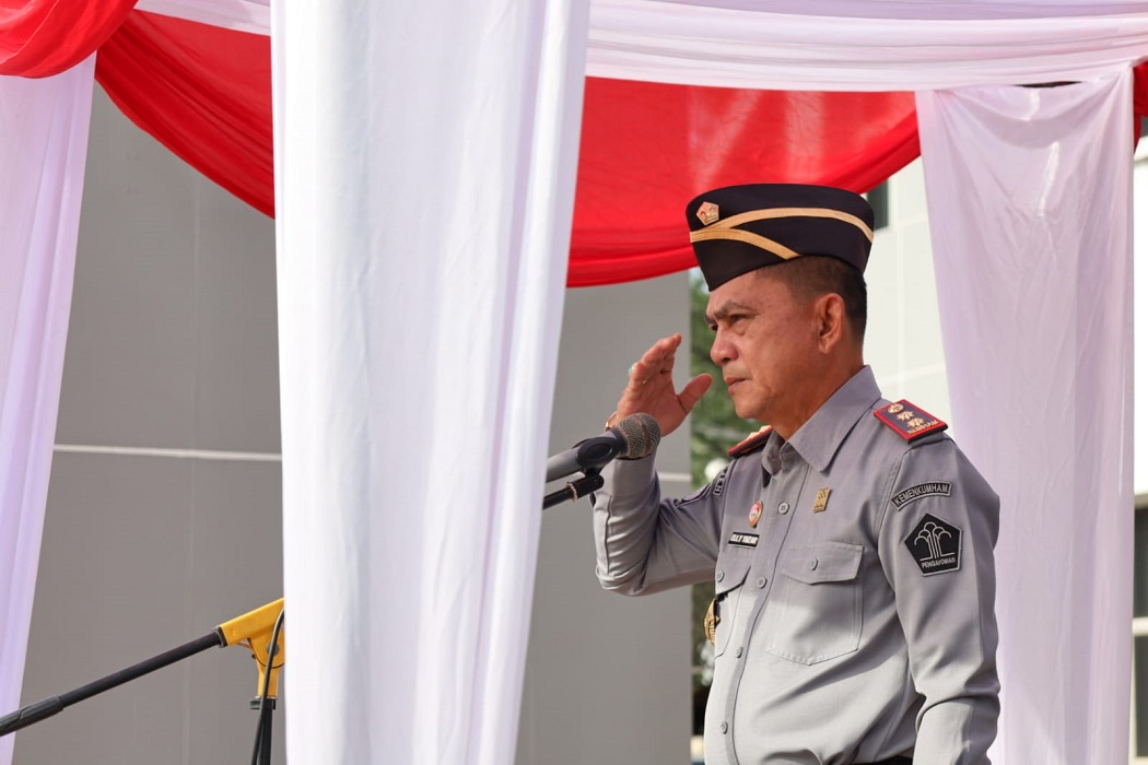 Peringatan Upacara Hari Kesaktian Pancasila oleh Kanwil Kemenkumham Jambi