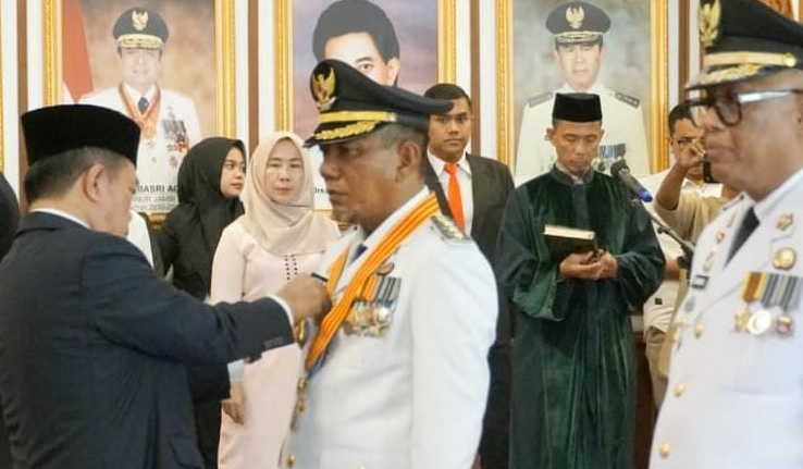 Dilantik Jadi Pj Bupati Merangin, Jangcik Mohza Siap Tata Merangin Lebih Baik Lagi