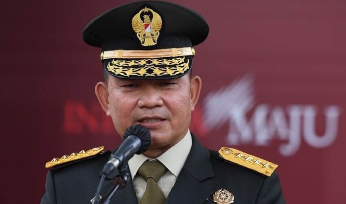 Kasad Jenderal TNI Dudung Abdurchman Pantau Karhutla di Jambi