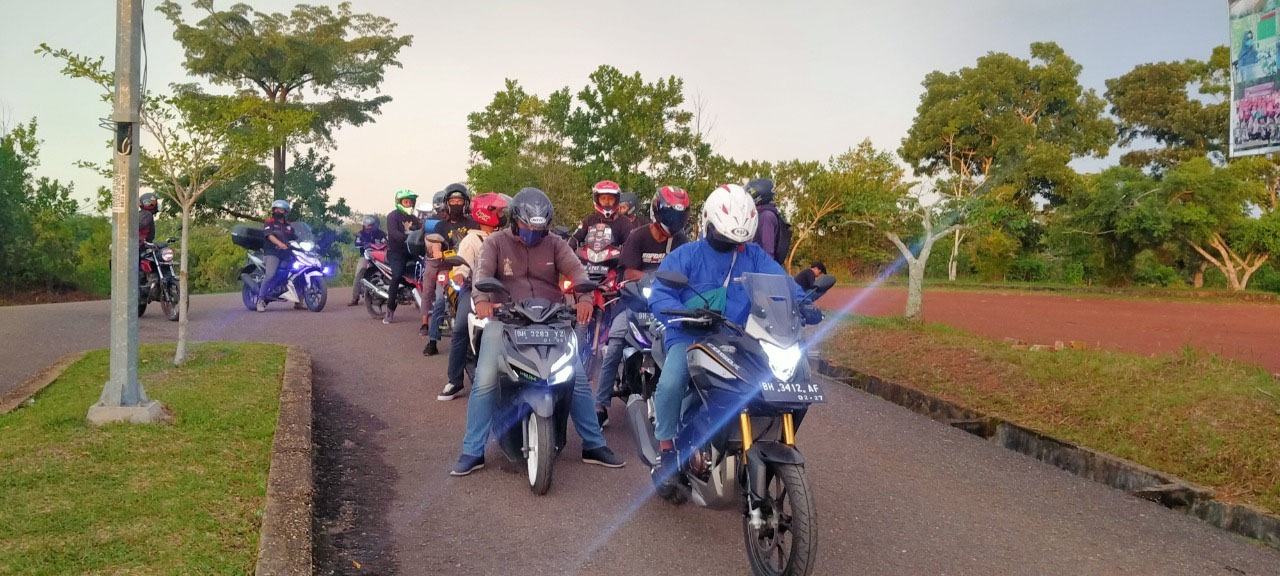 Gandeng 100 Bikers Honda, Sinsen Gelar Bikers Adventure Camp 