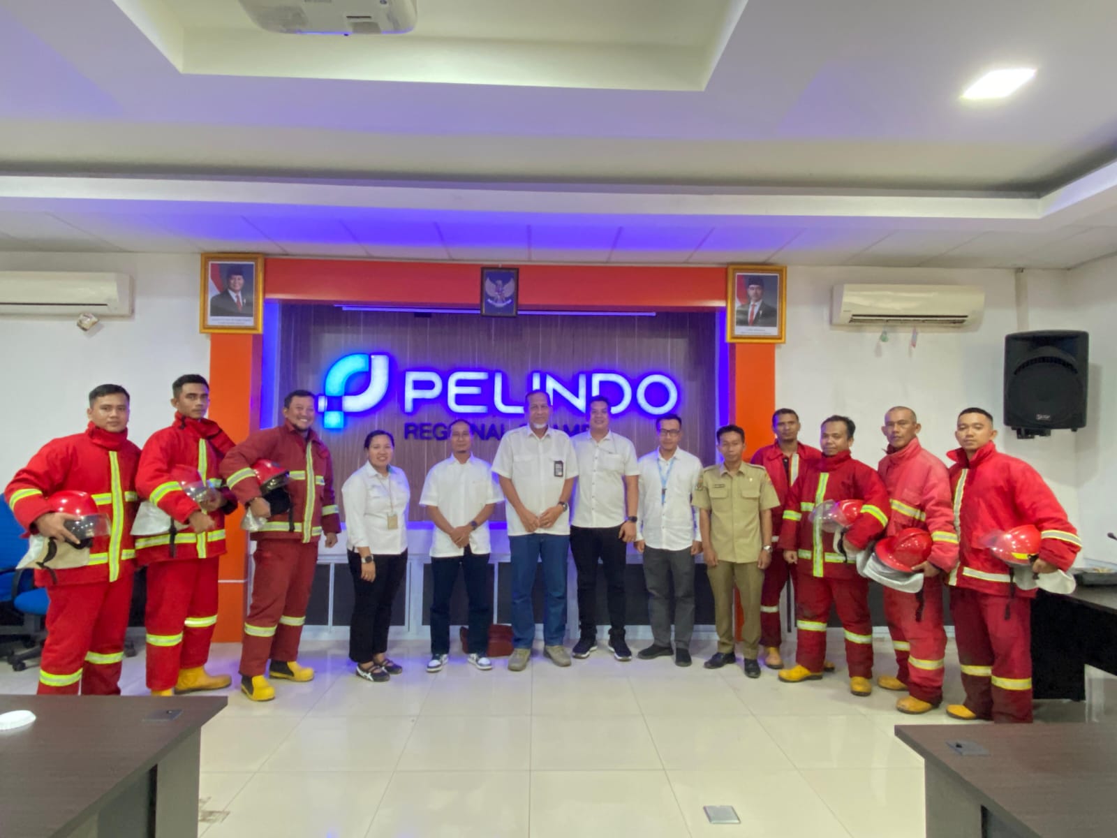 Simulasi Nyata, Pelindo Jambi Perkuat SDM Hadapi Kebakaran Industri