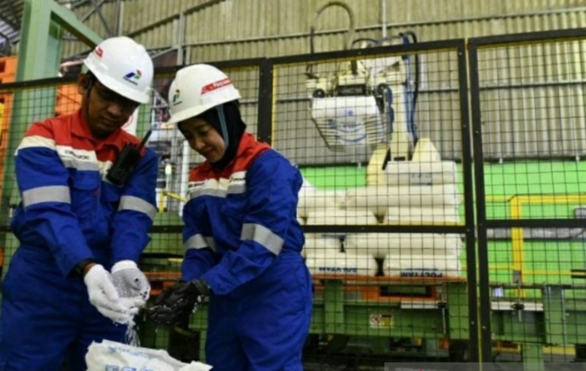 Kilang Pertamina Plaju Palembang Produksi Biji Plastik 4000 Ton Tiap Bulan