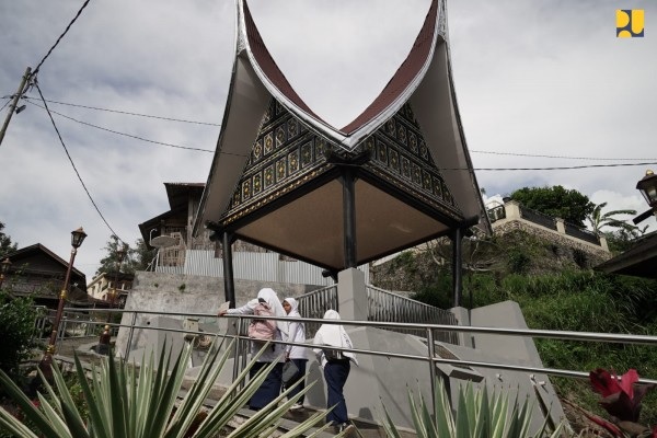 Penataan Desa Terindah Nagari Tuo Pariangan dan Lapangan Cindua Mato di Sumbar Dipercantik, Ini Hasilnya