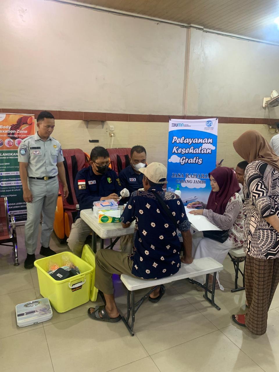 Pelayanan Kesehatan Gratis Jasa Raharja untuk Awak Angkutan Umum di PO. Ratu, PO. Beringin, dan PO. Restu Ibu 