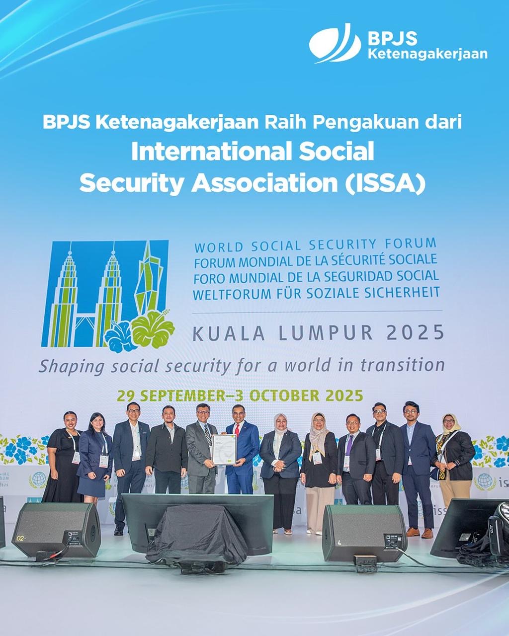 BPJS Ketenagakerjaan Kembali Raih 5 Penghargaan Internasional dari ISSA