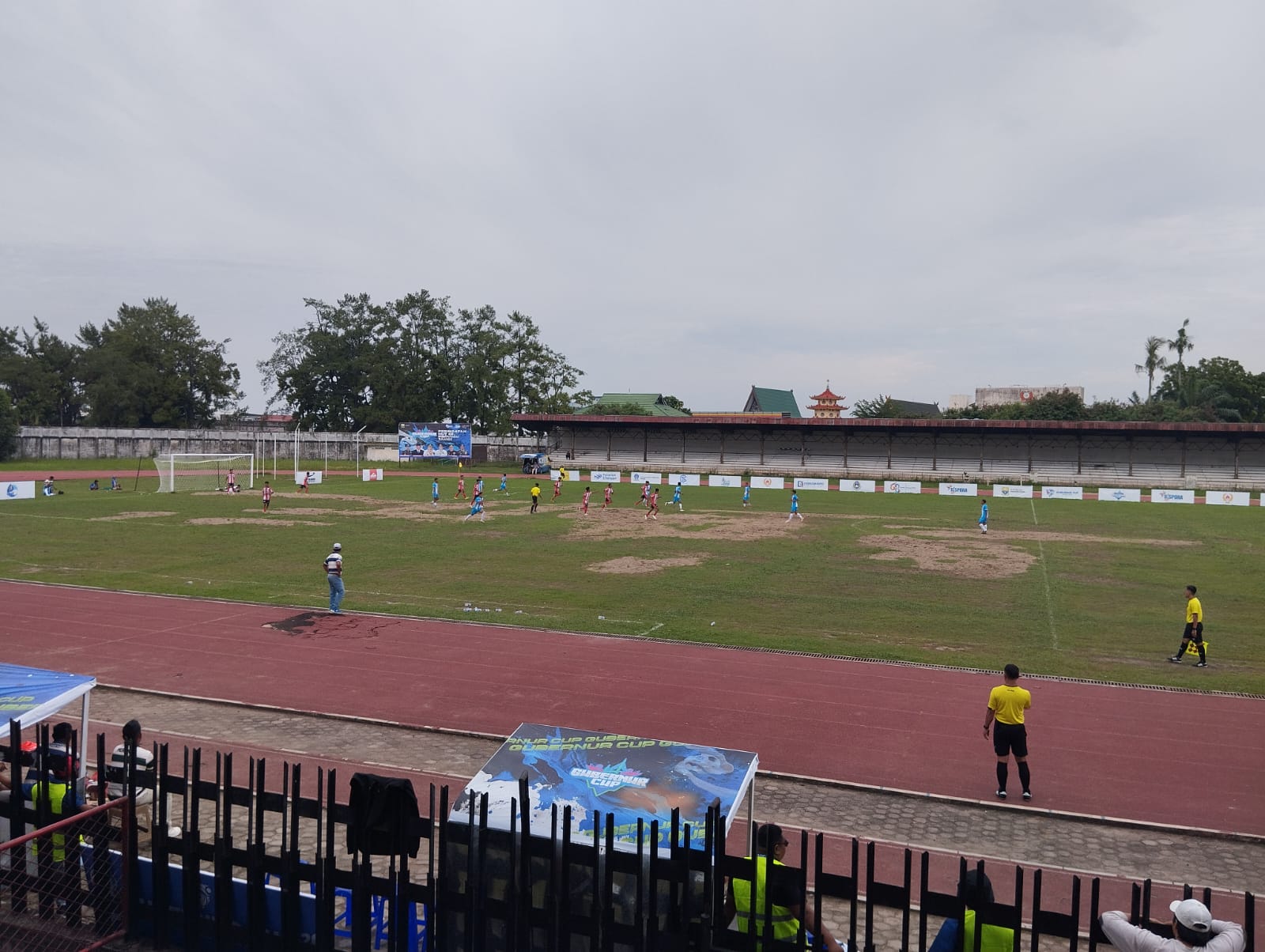 Big Match Grup A Gubernur Cup, Batanghari vs Merangin Berakhir Tanpa Gol di Babak Pertama