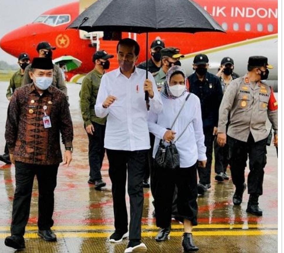 Al Haris Dampingi Kunker  Jokowi