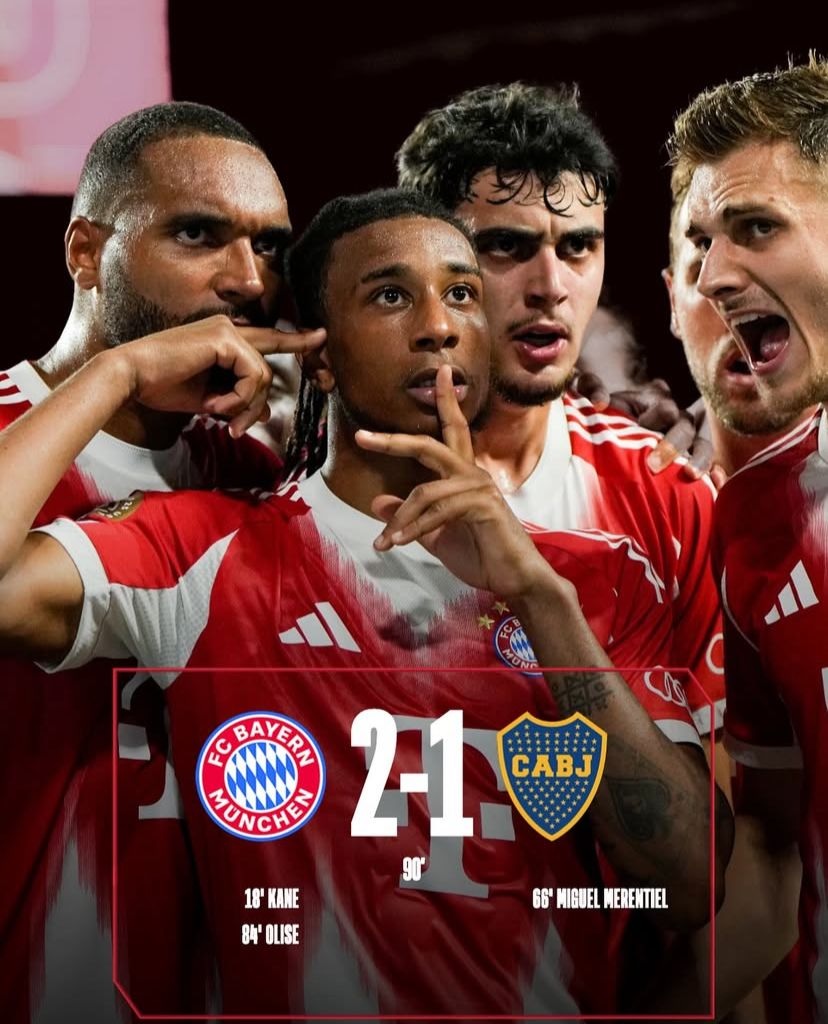Kalahkan Boca Juniors 2-1, Bayern Muenchen Lolos Babak 16 Besar