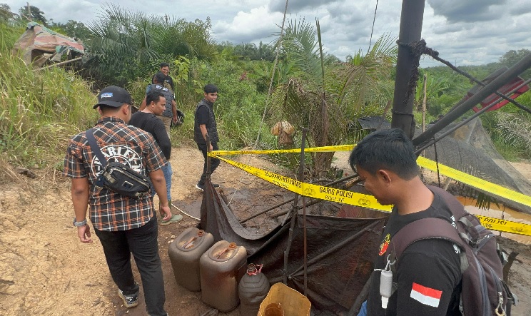 Razia Ilegal Drilling, Tim Gabungan Tertibkan 20 Sumur Minyak Ilegal  