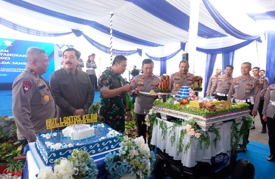 Syukuran HUT Lalulintas Polda Jambi, Kapolda : Keberadaan Polantas yang Profesional Didukung Moderenisasi