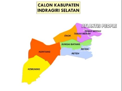 Pemekaran Baru Kabupaten Indragiri Selatan Gabungan 5 Kecamatan di Indagiri Hilir, Berikut Profilnya