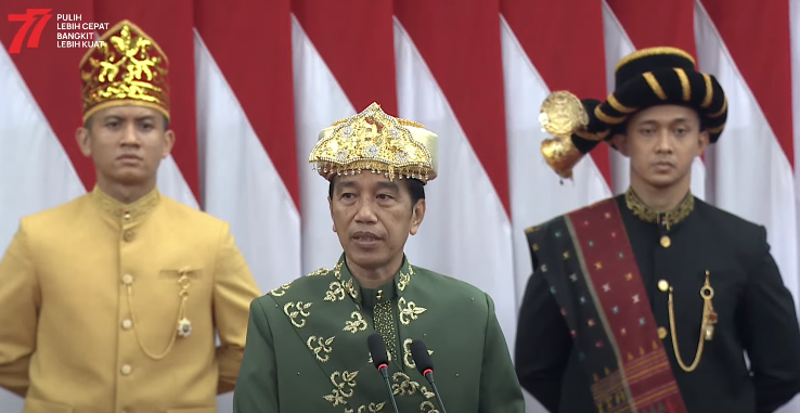 Jokowi Kenakan Baju Adat Bangka Belitung di Sidang Tahunan MPR, Ini Filosofinya