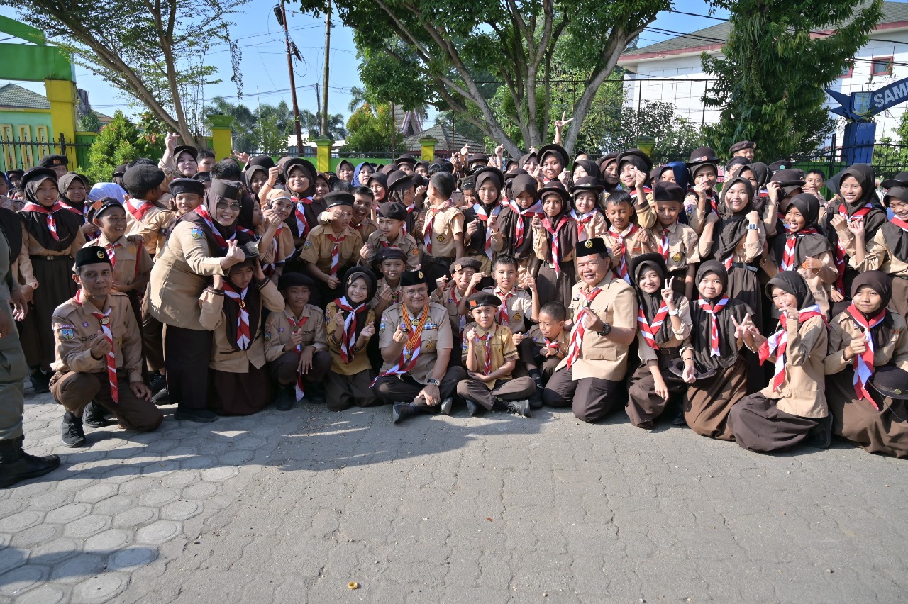 Gerakan Pramuka Goes To School Cara Pemkot Jambi Berantas Narkoba, Judi Online Hingga Geng Motor