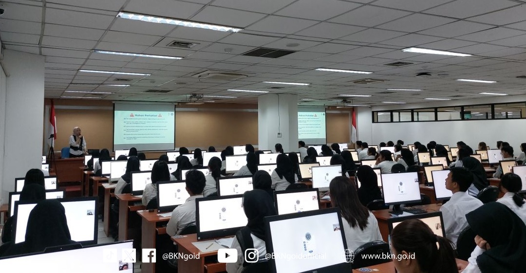 Ribuan Peserta Seleksi PPPK Instansi Kementerian HAM Hadapi Seleksi Kompetensi Lewat CAT BKN