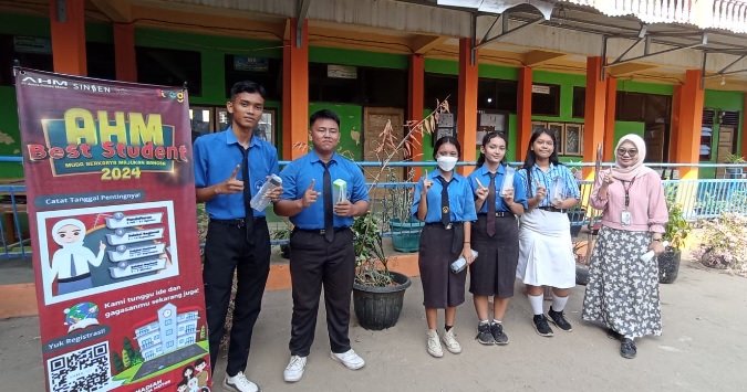 Gairahkan Semangat Muda, Sinsen Sosialisasi AHM Best Student 2024 di Jambi