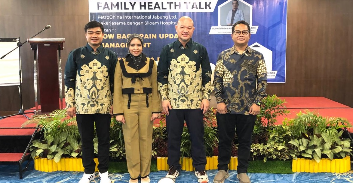 SKK Migas PetroChina Gelar Family Health Talk Pentingnya Perawatan Tulang Belakang dan Gigi
