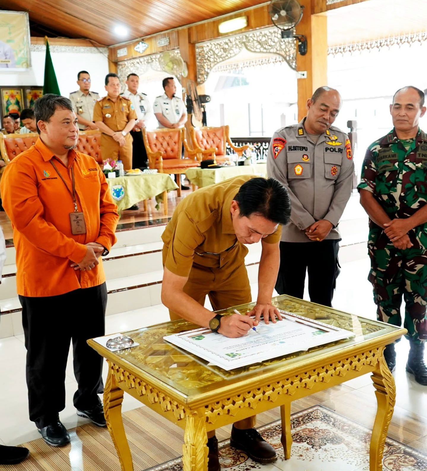 Bupati Batang Hari Canangkan Sensus Ekonomi dan Desa Cantik 