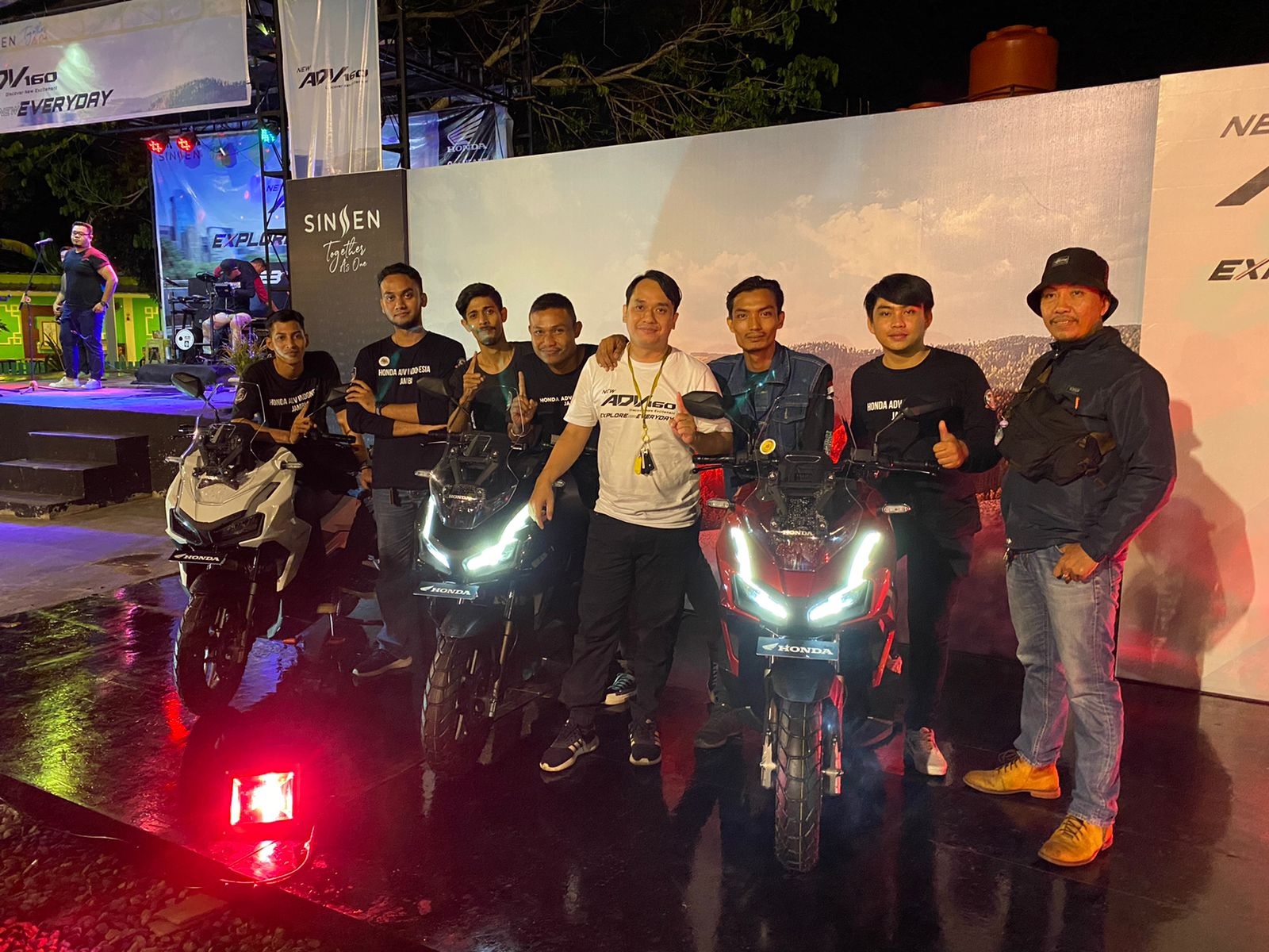 HAI Jambi Jajal Sensasi Berkendara New Honda ADV160 Jelajah Kota 