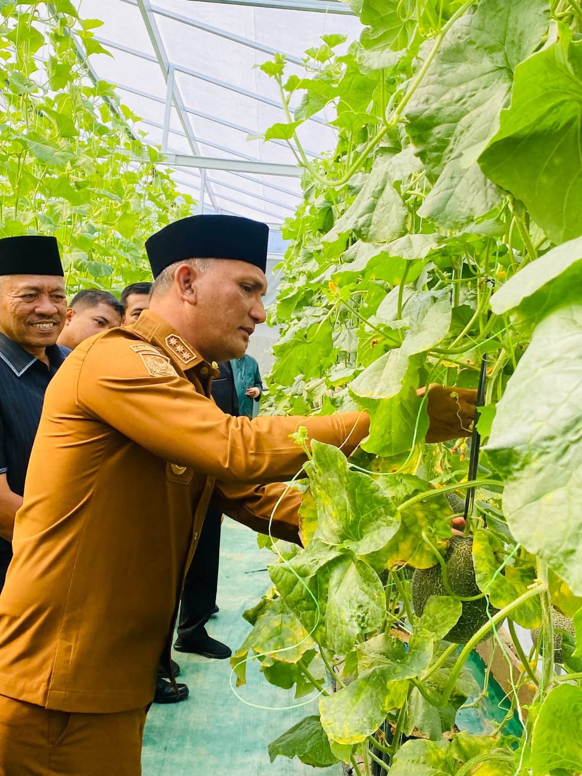 Resmikan Wisata Alam Buah Melon, Bupati Hurmin Sebut Sektor Perkebunan Memiliki Peran Penting