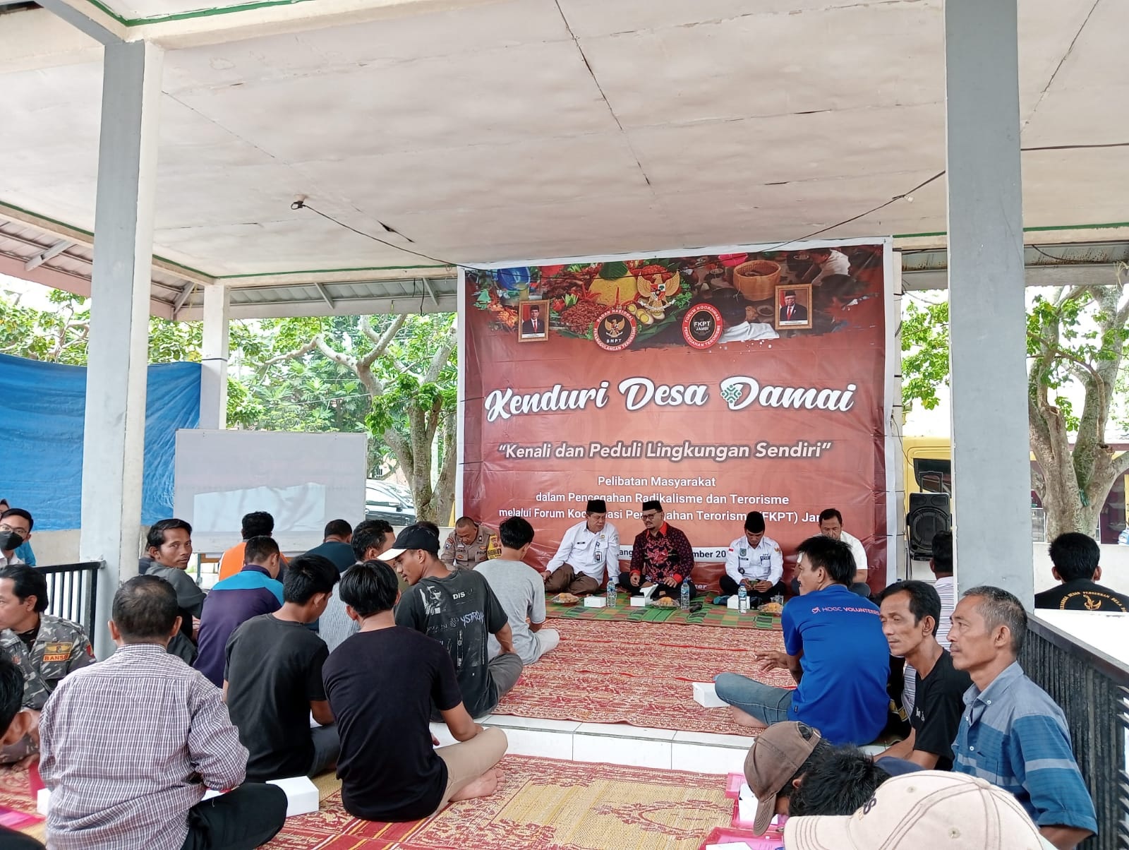 BNPT RI- FKPT Gelar Kenduri Desa Damai di Serdang Jaya Tanjabbar 